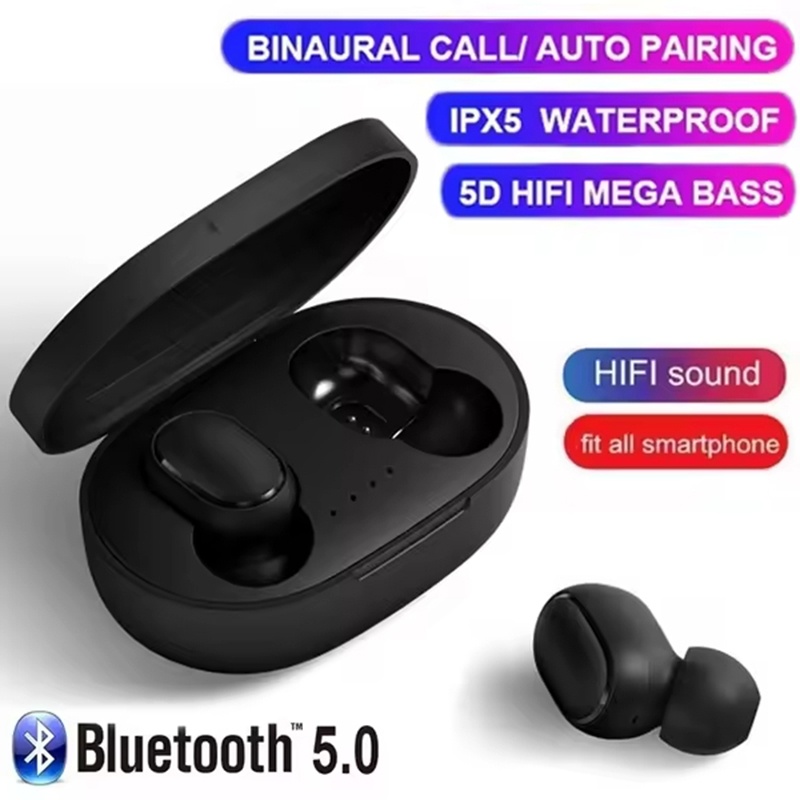 Wireless Earbuds Tws - A6S TWS Oortelefoon Draadloze Bluetooth 5.0-hoofdtelefoon