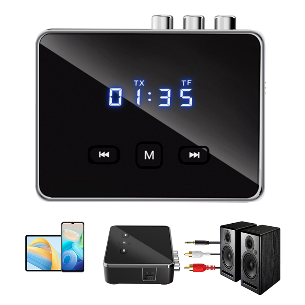 Bluetooth Adapter Receiver - BT 5.4 Ontvanger Zender AUX 3.5mm