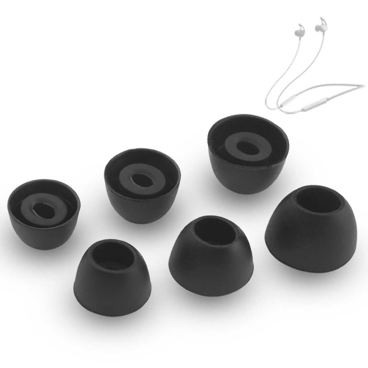 6 Stuks Siliconen Oordopjes Vo - Anker Speaker Soundcore Boom 2 recensie en prijs