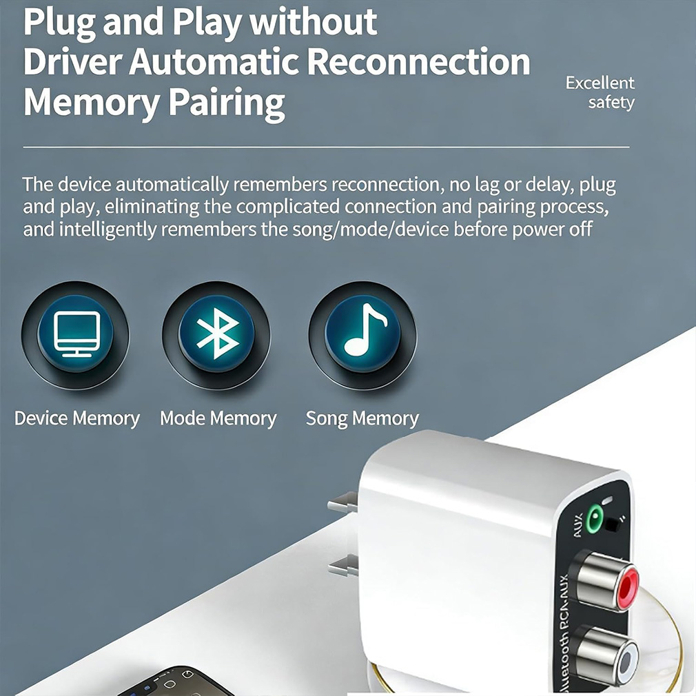 Draadloze audio Bluetooth-ontv - Bluetooth Adapter Receiver recensie en prijs