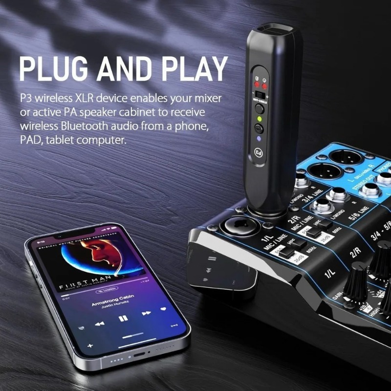 Draadloze XLR Bluetooth-ontvan - Bluetooth Adapter Receiver recensie en prijs