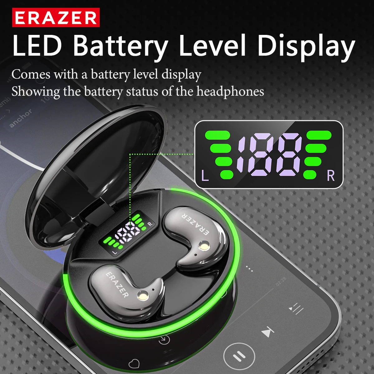 EARZER XF58 In-Ear Bluetooth H - Wireless Earbuds Tws recensie en prijs